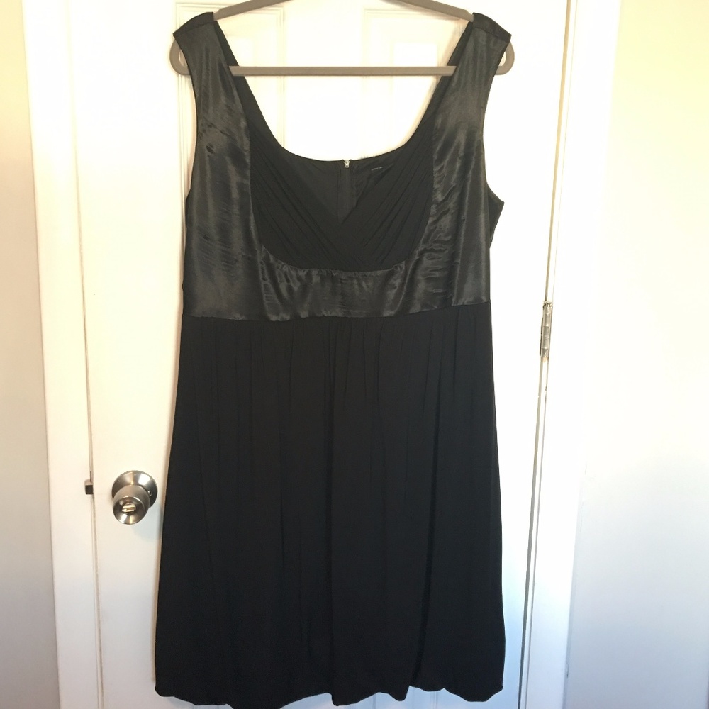 Torrid Black Bubble Skirt Cocktail Dress